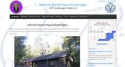 Desktop Screenshot of heinrich-karsch-haus.de
